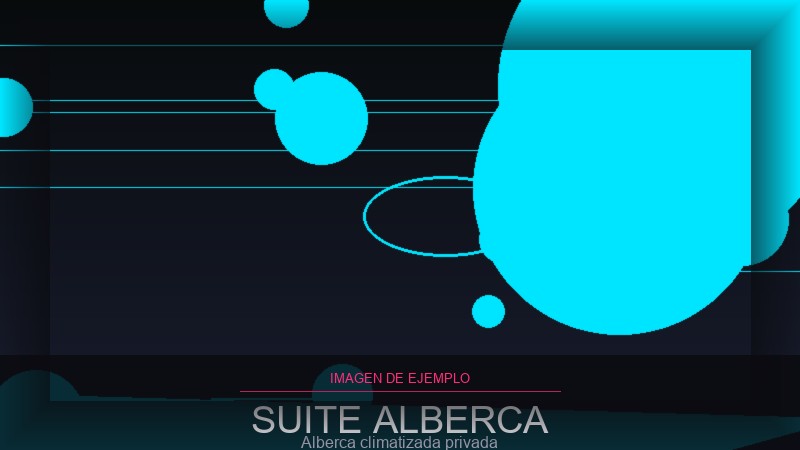 Habitación Suite con Alberca en Motel Luna Rosa Norte